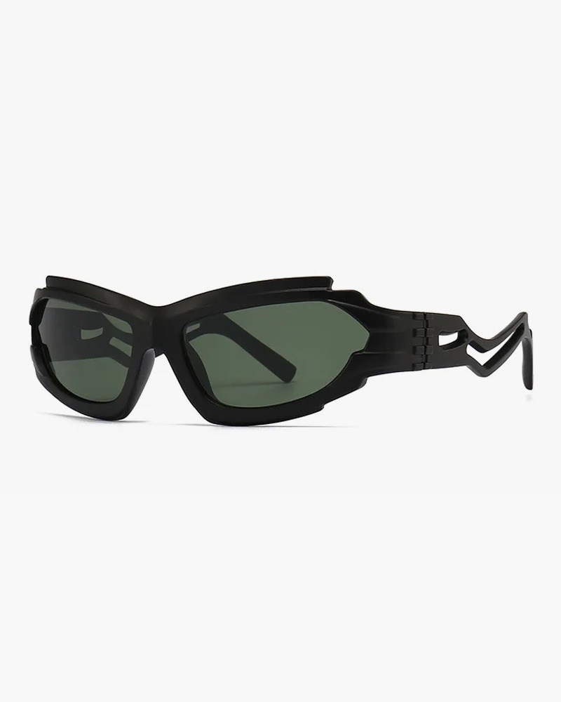 Cyber Y2K Sunglasses - Retro 90s Grunge, Pastel Goth, and Hip Hop Fashion for Summer Outfits