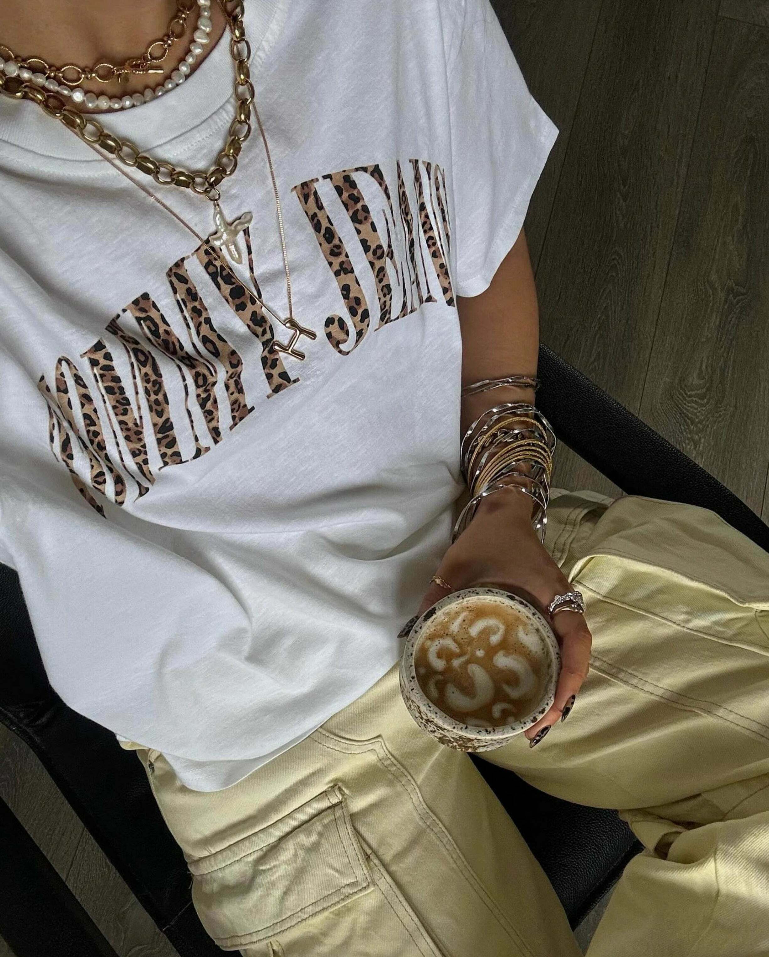 Darby Letter Print Cotton T-Shirt - Y2K Summer Grunge, 90s Retro, Baby Tees, Y2K Club Outfits