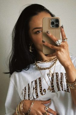 Darby Letter Print Cotton T-Shirt - Y2K Summer Grunge, 90s Retro, Baby Tees, Y2K Club Outfits