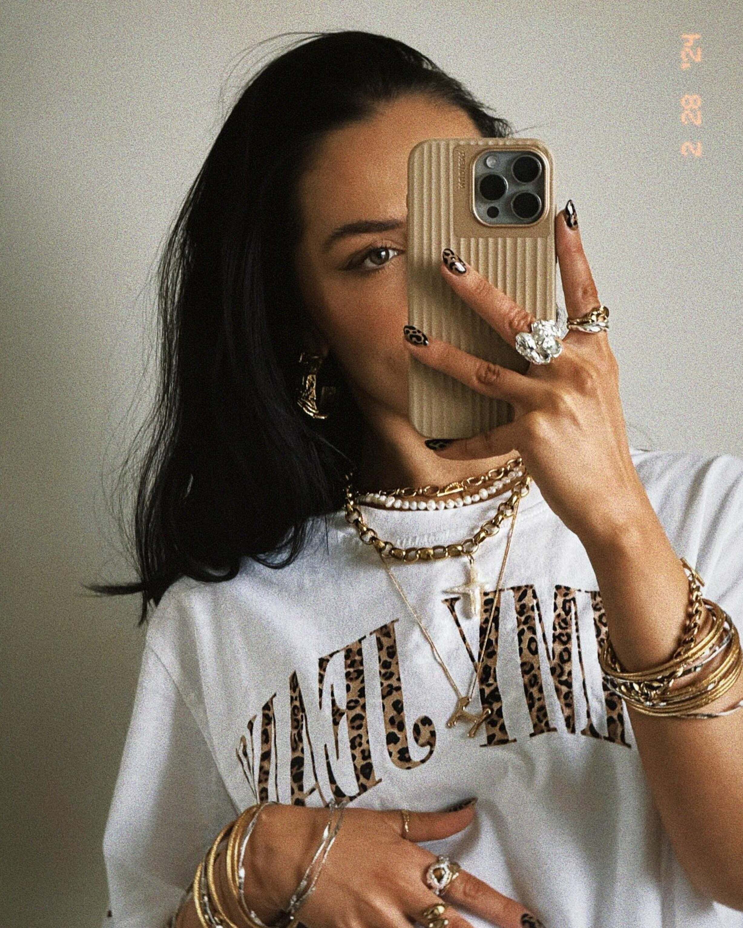Darby Letter Print Cotton T-Shirt - Y2K Summer Grunge, 90s Retro, Baby Tees, Y2K Club Outfits