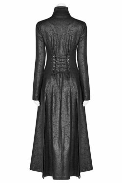 Dark Enchantress Coat - Y2K Grunge, 90s Fashion, Gothic Y2K, Retro Style, Y2K Party Outfit