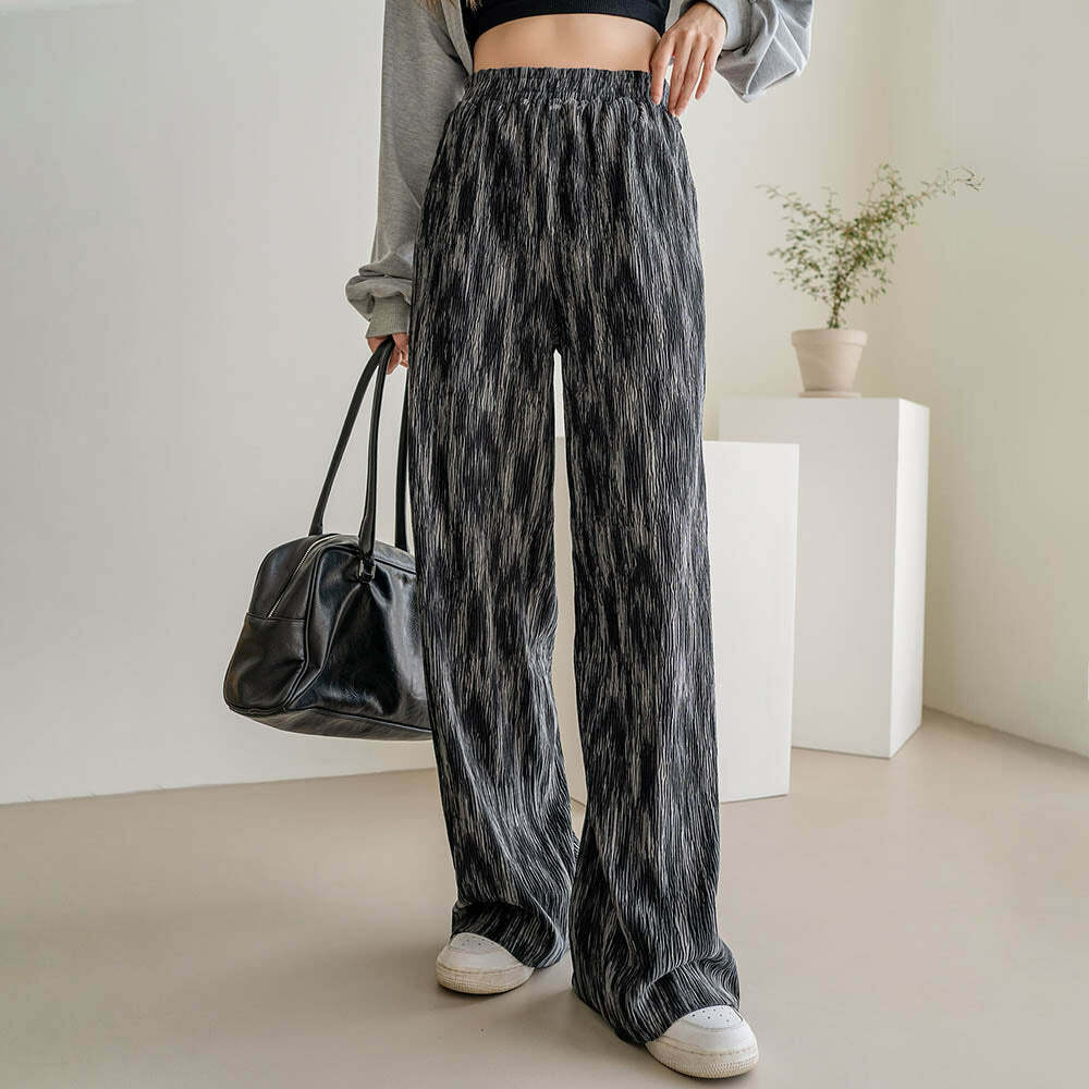 Dark Nebula Wide Leg Pants - Y2K Grunge, 90s Fashion, Retro Style, Y2K Summer Outfits