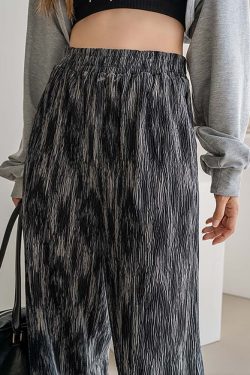 Dark Nebula Wide Leg Pants - Y2K Grunge, 90s Fashion, Retro Style, Y2K Summer Outfits
