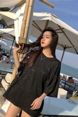 Dark Universe Shirt - Y2K Grunge, 90s Fashion, Retro Style, Gothic Y2K, Summer Y2K Outfits