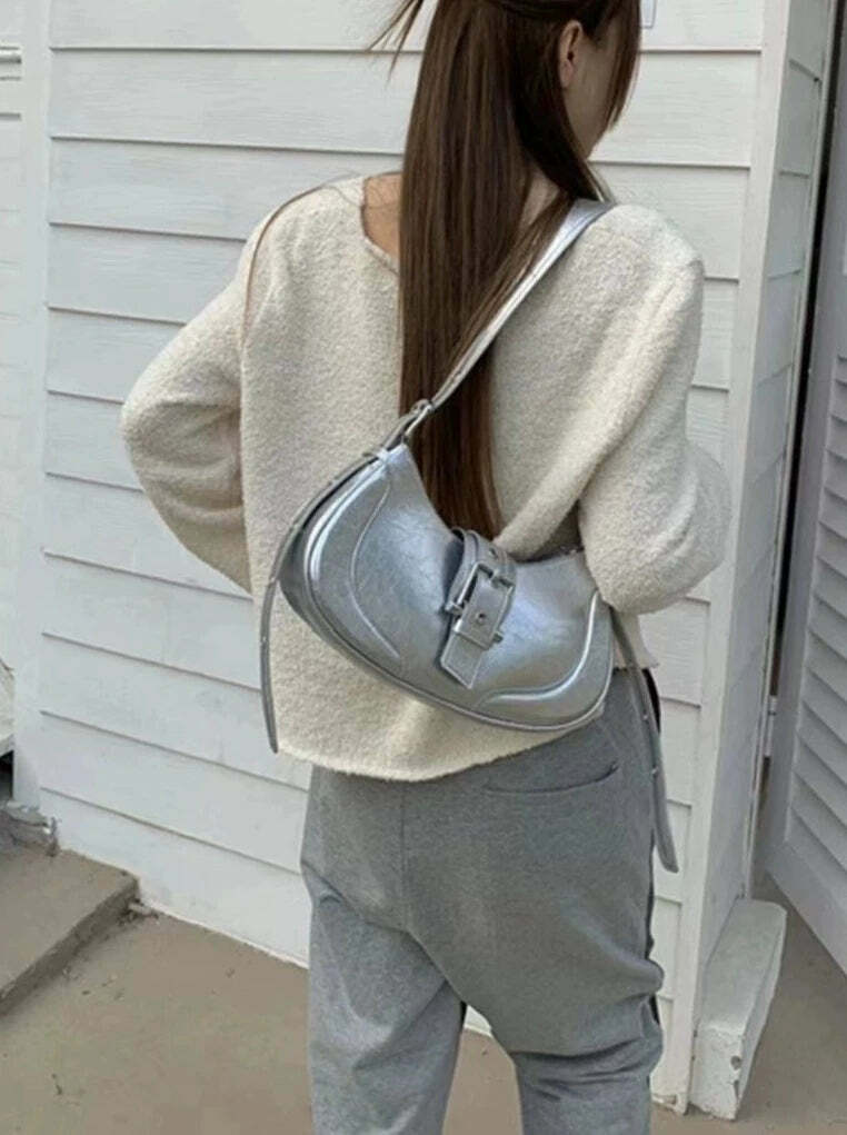 Diane Shoulder Bag - Y2K Summer & 90s Fashion, Grunge, Retro, Pastel Goth, Y2K Party & Club