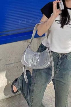 Diane Shoulder Bag - Y2K Summer & 90s Fashion, Grunge, Retro, Pastel Goth, Y2K Party & Club