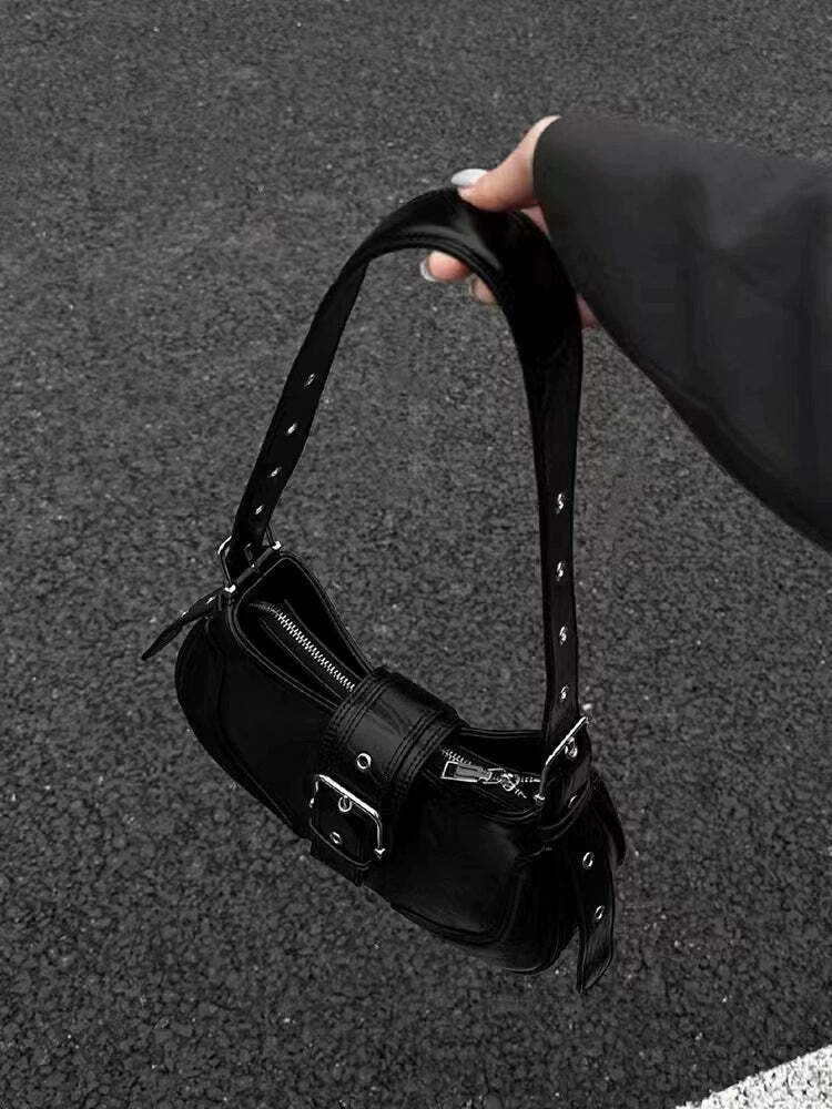 Diane Shoulder Bag - Y2K Summer & 90s Fashion, Grunge, Retro, Pastel Goth, Y2K Party & Club
