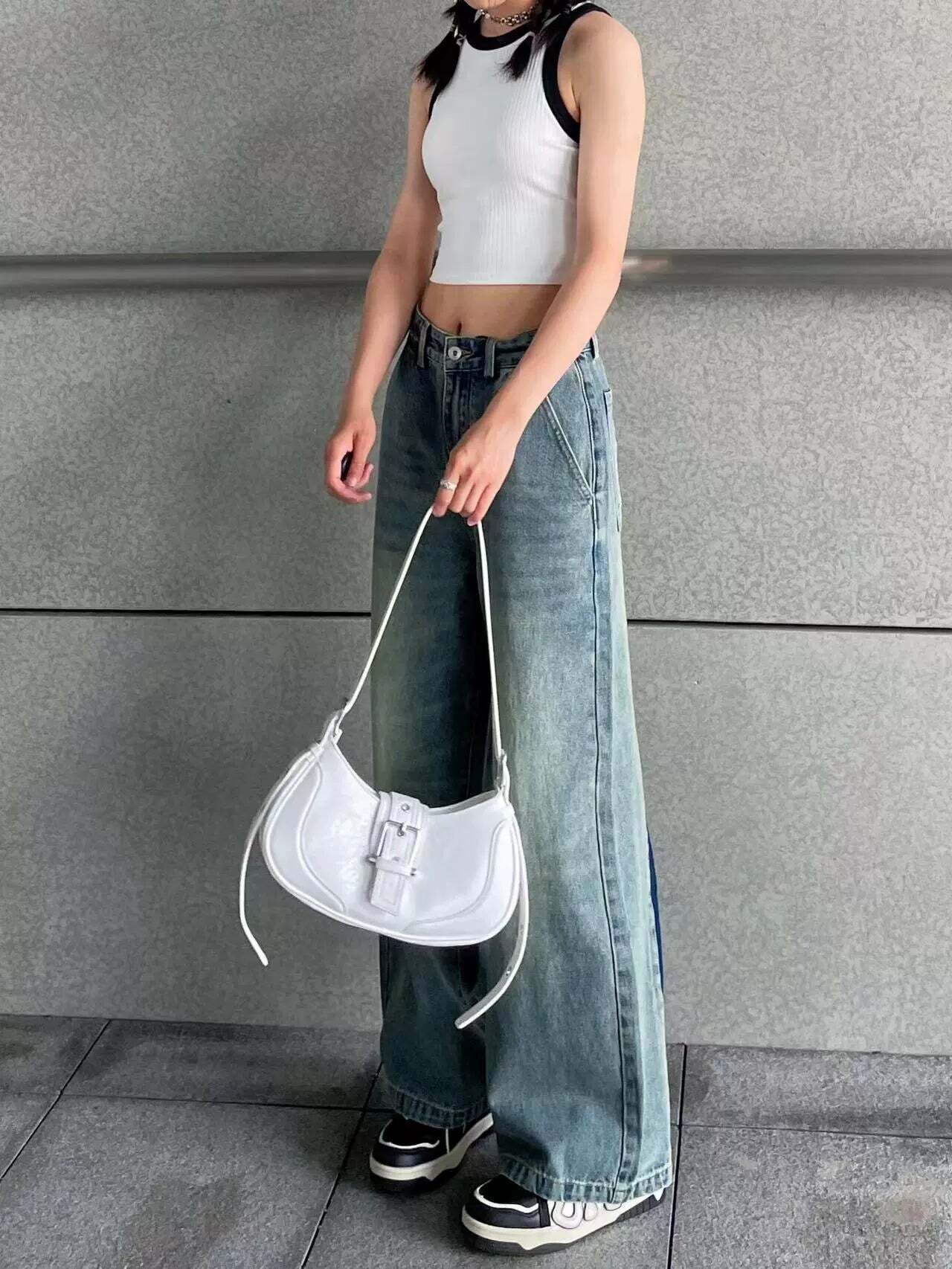 Diane Shoulder Bag - Y2K Summer & 90s Fashion, Grunge, Retro, Pastel Goth, Y2K Party & Club