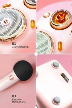 Divoom Fairy-OK Portable Bluetooth Speaker with Mic - Perfect for Y2K, 90s, and Grunge Outfits