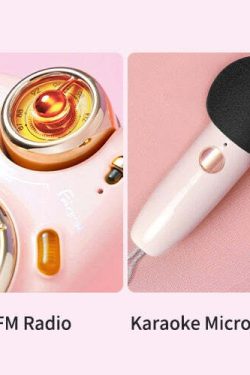 Divoom Fairy-OK Portable Bluetooth Speaker with Mic - Perfect for Y2K, 90s, and Grunge Outfits