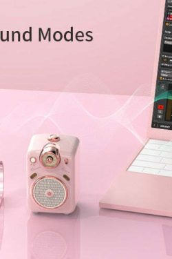 Divoom Fairy-OK Portable Bluetooth Speaker with Mic - Perfect for Y2K, 90s, and Grunge Outfits