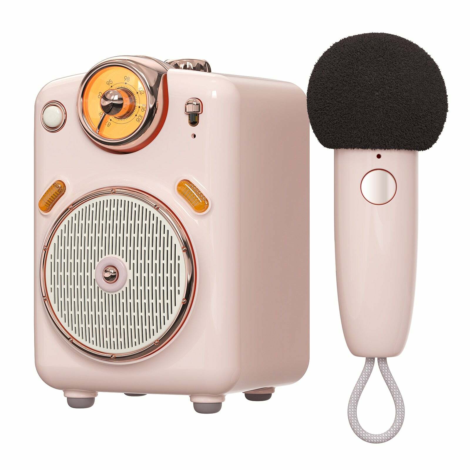 Divoom Fairy-OK Portable Bluetooth Speaker with Mic - Perfect for Y2K, 90s, and Grunge Outfits