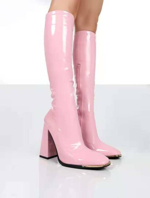 Doja Platform Knee High Boots - Y2K Grunge, 90s Fashion, Retro Style, Gothic Y2K, Y2K Party