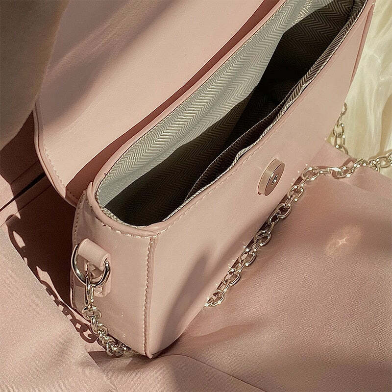 Dollette Kawaii Pink Heart Handbag - Y2K Summer, 90s Fashion, Grunge, Retro, Pastel Goth Style