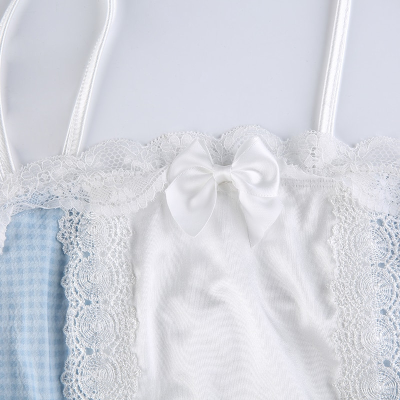 Dollette Lace Frill Mini Dress - White, Y2K Summer Outfit, 90s Grunge, Retro Style