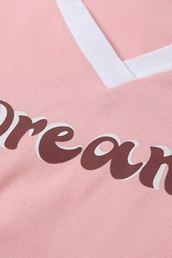 Dream Crop Top - Y2K Summer, 90s Grunge, Retro Style, Pastel Goth, Y2K Party Outfits