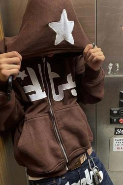 DTY Hoodie - Y2K Summer Grunge, 90s Retro, Pastel Goth, Y2K Club & Party Outfits