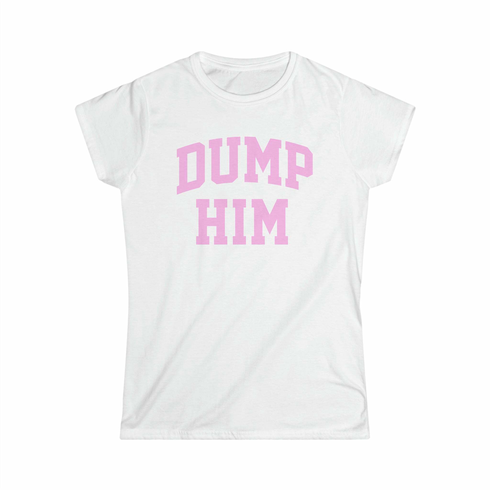 DUMP HIM Y2K Grunge Baby Tee - Retro 90s Fashion, Summer Outfits, Popstar & Club Style