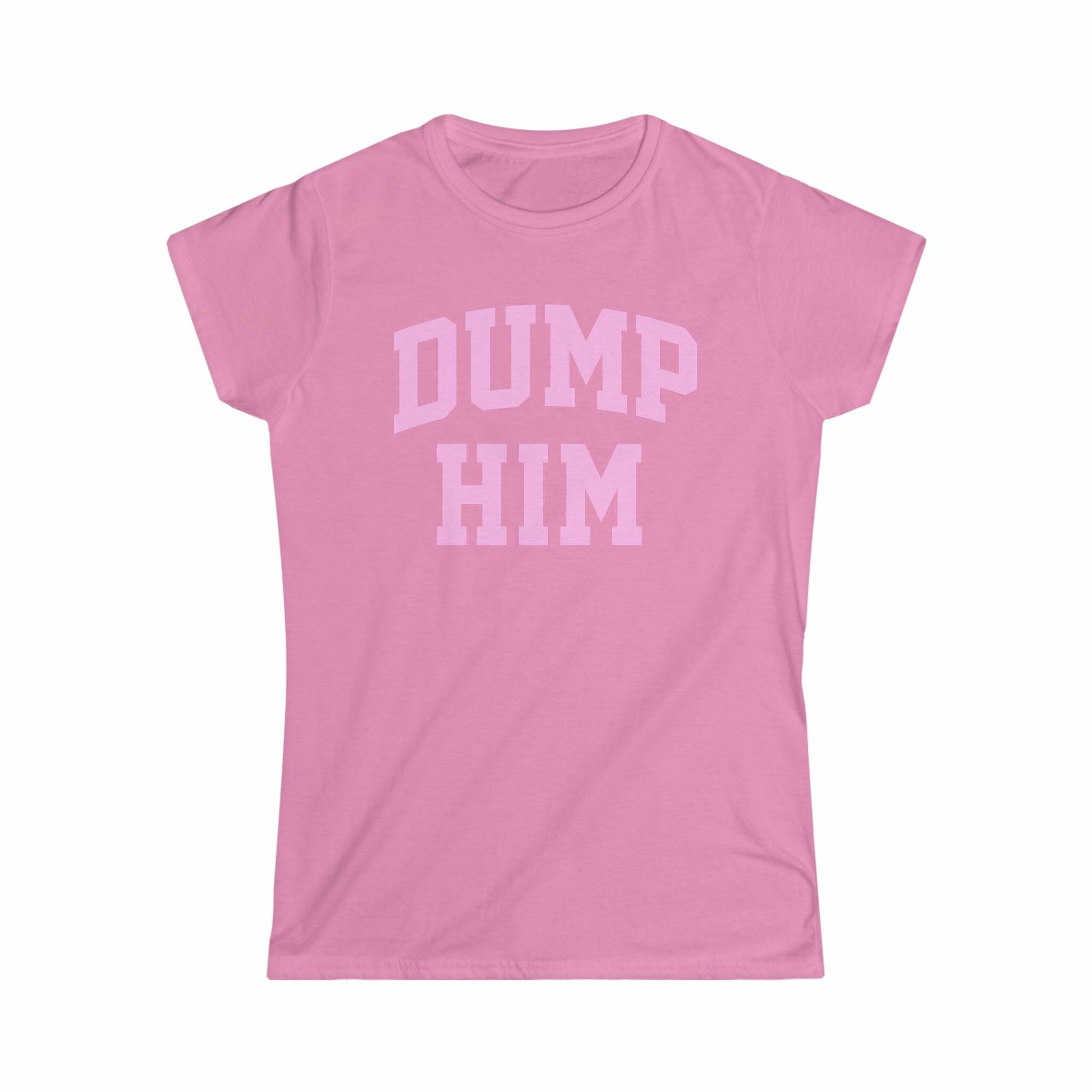 DUMP HIM Y2K Grunge Baby Tee - Retro 90s Fashion, Summer Outfits, Popstar & Club Style