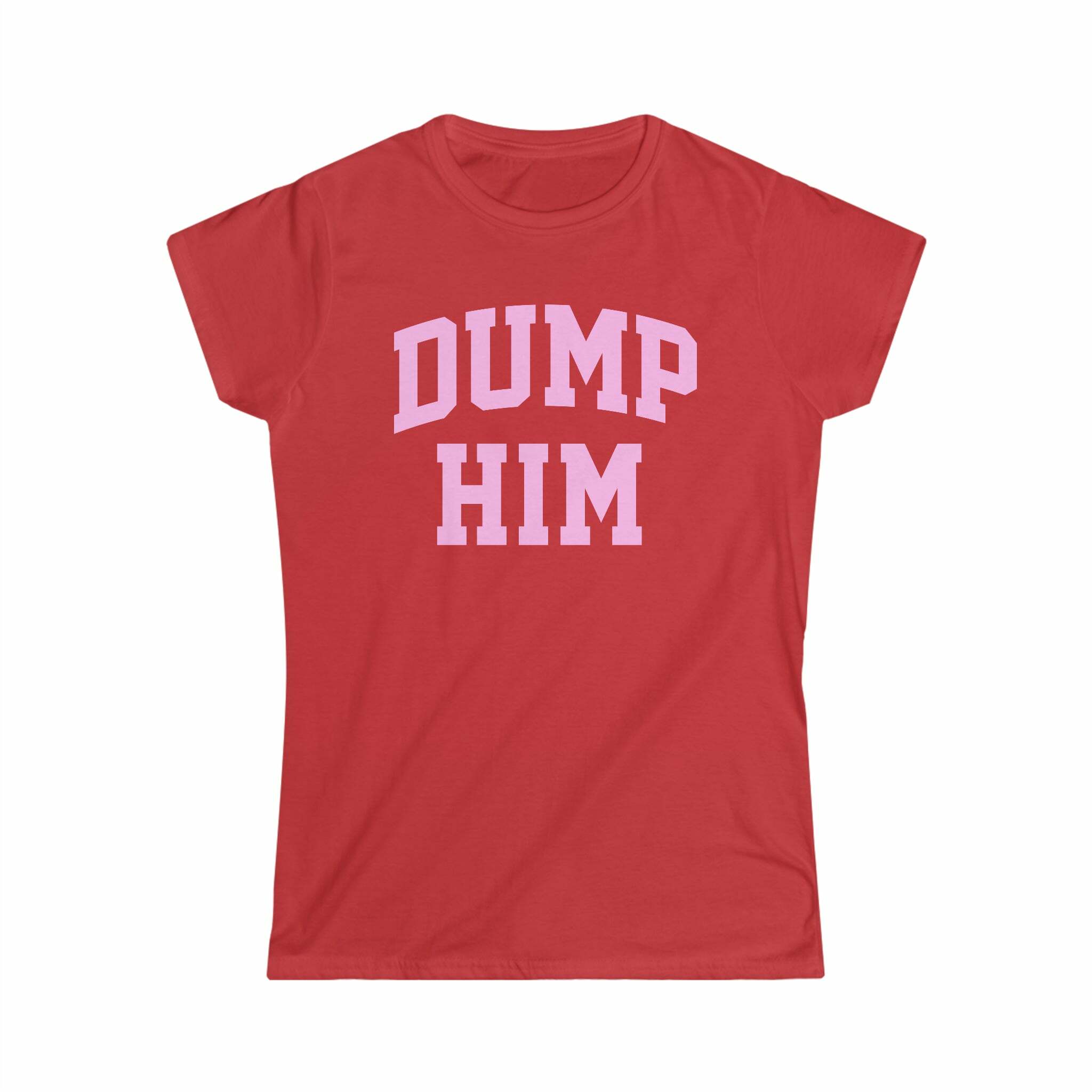 DUMP HIM Y2K Grunge Baby Tee - Retro 90s Fashion, Summer Outfits, Popstar & Club Style