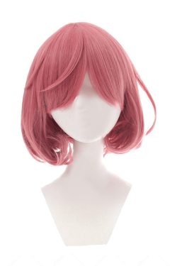 Egirl Anime Cosplay Wig Pink Short Hair - Y2K Grunge 90s Fashion, Retro Goth, Pastel Goth Style