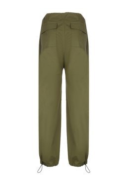 Eila Low Waist Baggy Pants - Y2K Grunge 90s Fashion, Retro Summer Outfits, Hip Hop Style