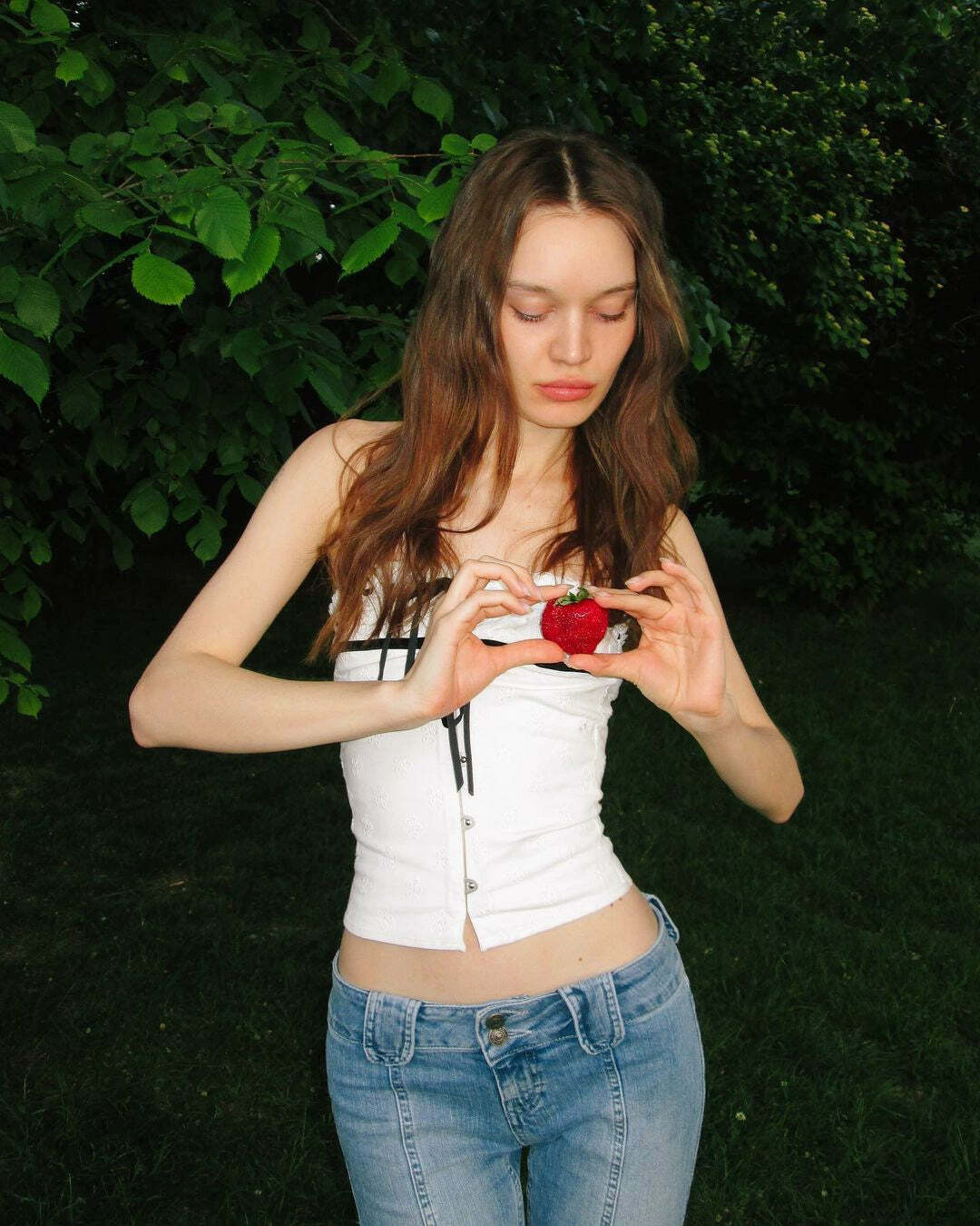 Eily Corset Top - Y2K Summer Grunge, 90s Retro, Pastel Goth, Y2K Party & Club Outfits