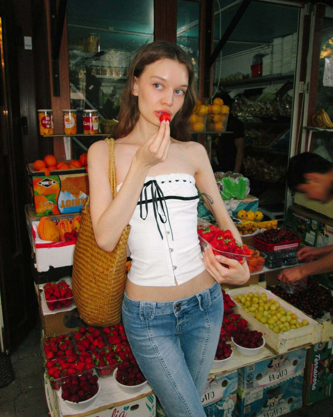 Eily Corset Top - Y2K Summer Grunge, 90s Retro, Pastel Goth, Y2K Party & Club Outfits