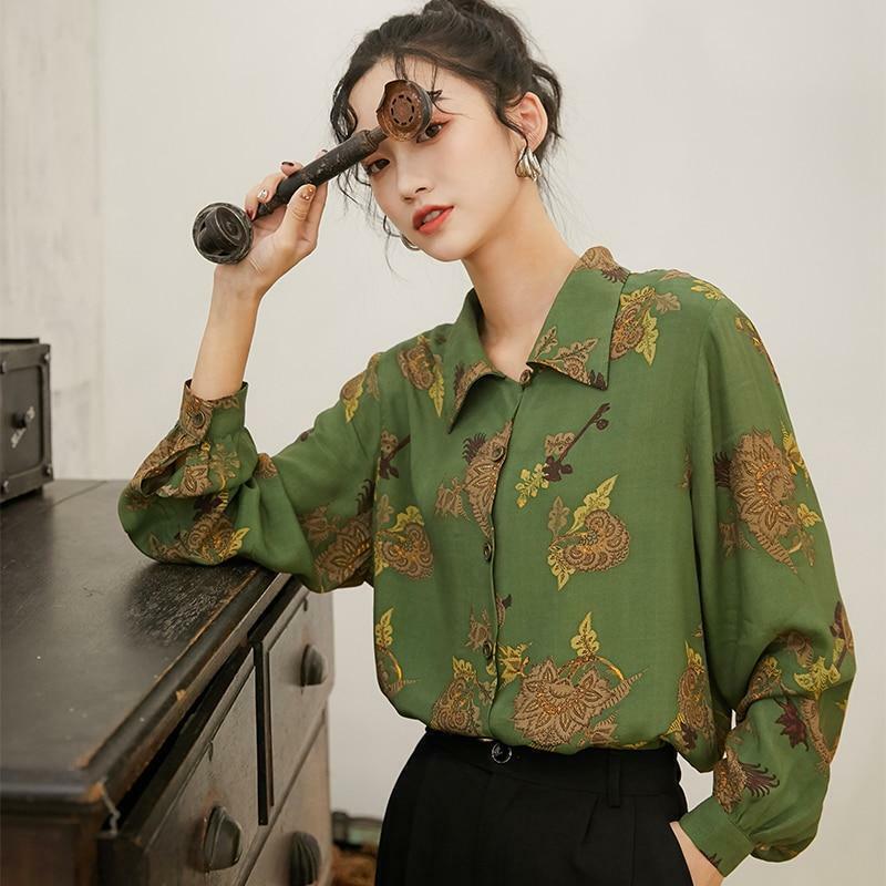 Elegant Green Blouse - Y2K Summer Outfit, 90s Fashion, Grunge, Retro Style, Y2K Party Top