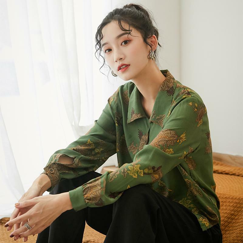 Elegant Green Blouse - Y2K Summer Outfit, 90s Fashion, Grunge, Retro Style, Y2K Party Top