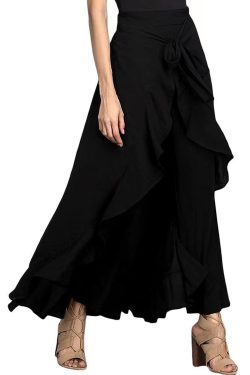 Elegant Grey Ruffle Hem Skirt - Y2K Summer, 90s Fashion, Grunge, Retro, Pastel Goth, Y2K