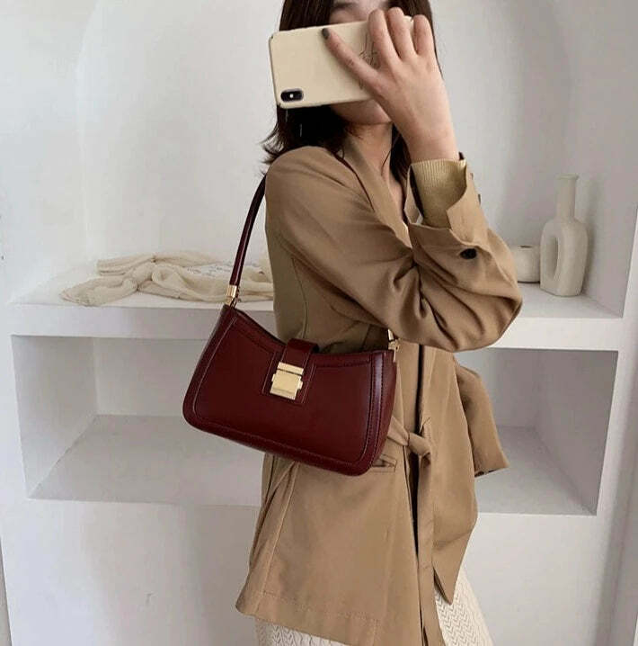 Eleni Shoulder Bag - Y2K Summer Grunge, 90s Retro Style, Perfect for Y2K Party Outfits