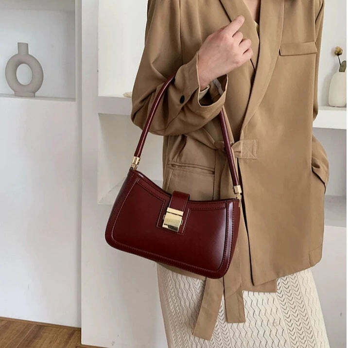 Eleni Shoulder Bag - Y2K Summer Grunge, 90s Retro Style, Perfect for Y2K Party Outfits