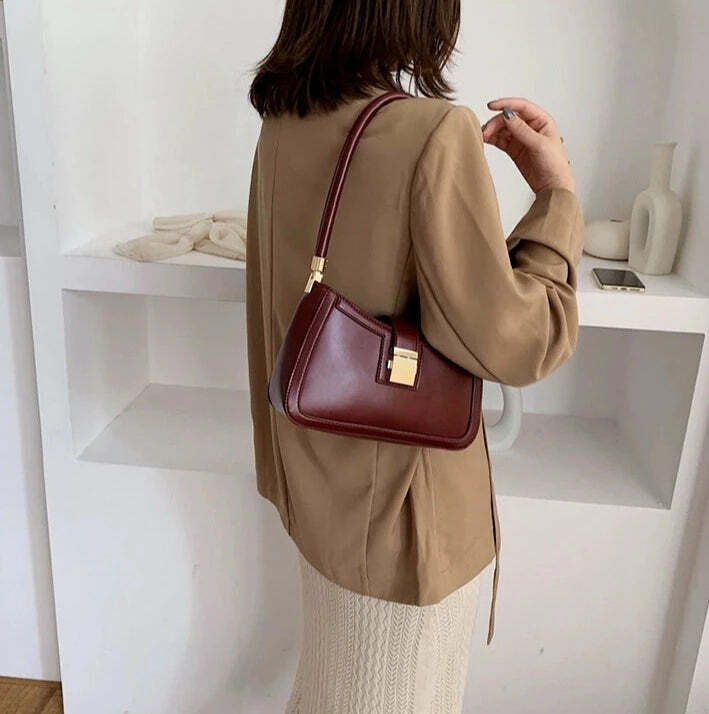 Eleni Shoulder Bag - Y2K Summer Grunge, 90s Retro Style, Perfect for Y2K Party Outfits