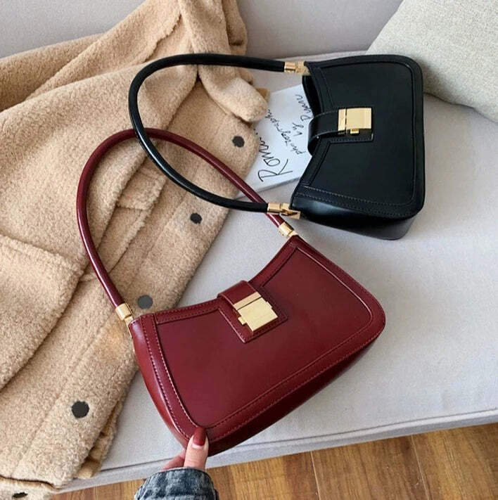 Eleni Shoulder Bag - Y2K Summer Grunge, 90s Retro Style, Perfect for Y2K Party Outfits