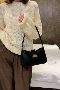 Eleni Shoulder Bag - Y2K Summer Grunge, 90s Retro Style, Perfect for Y2K Party Outfits