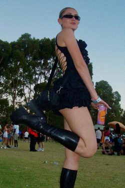 Ellery Backless Ruffle Mini Dress - Y2K Summer, 90s Fashion, Grunge, Retro, Pastel Goth Outfits