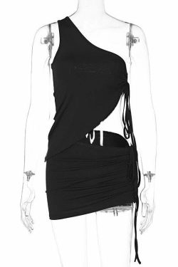 Elyana Two Piece Skirt Set - Y2K Summer Grunge Outfit, 90s Fashion, Retro Style, Pastel Goth