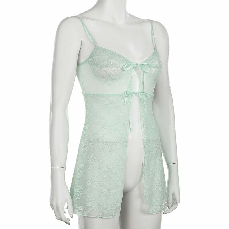 Elynn Mesh Fairy Top - Y2K Summer Grunge, 90s Retro, Pastel Goth, Y2K Party & Club Out