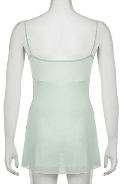 Elynn Mesh Fairy Top - Y2K Summer Grunge, 90s Retro, Pastel Goth, Y2K Party & Club Out