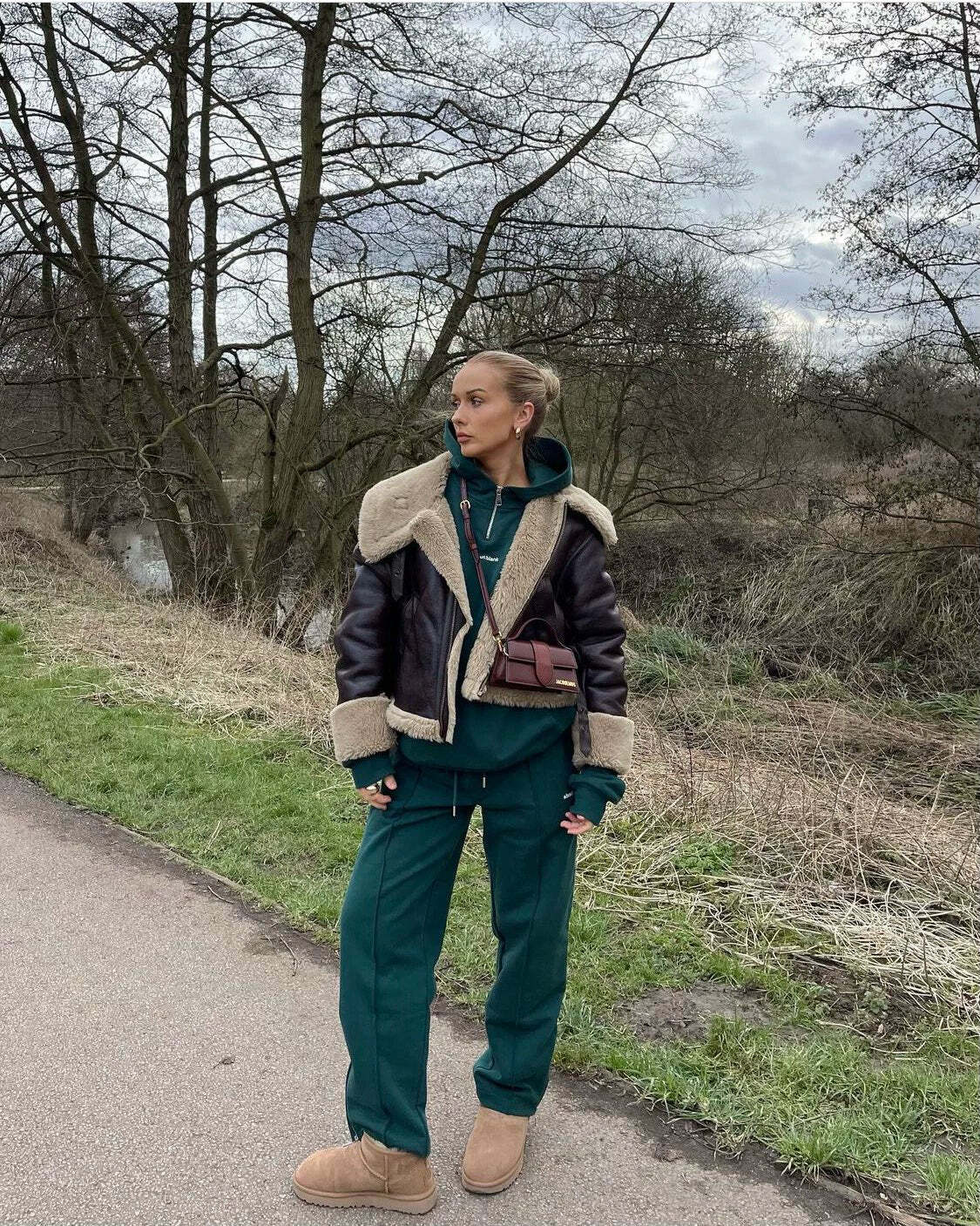 Emeli Wool Coat - Y2K Grunge & 90s Retro Style, Perfect for Y2K Summer & Party Outfits