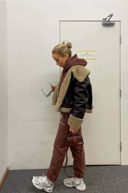 Emeli Wool Coat - Y2K Grunge & 90s Retro Style, Perfect for Y2K Summer & Party Outfits