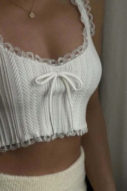 Emelin Y2K Crop Top - 90s Grunge, Retro Summer Outfit, Pastel Goth, Y2K Party Fashion
