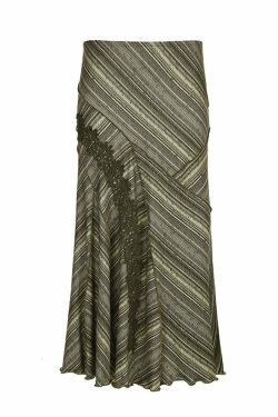 Emily Low Waist Maxi Skirt with Lace Detail - Y2K Summer, 90s Grunge, Retro Goth Fashion