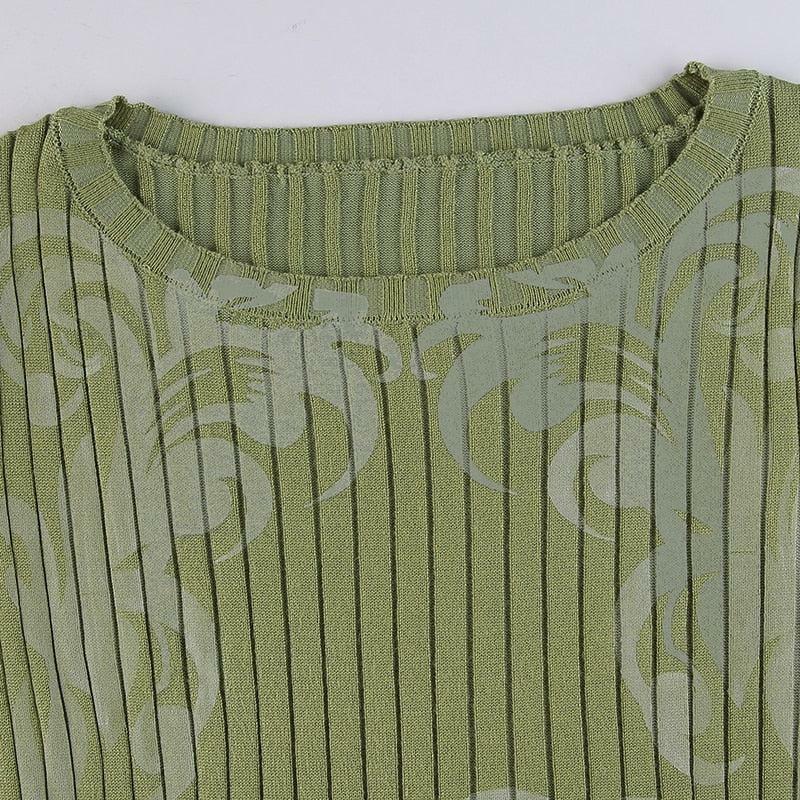 Enchanted Heart Sweater - Y2K Summer, 90s Grunge, Retro Goth, Pastel Goth, Y2K Club Out