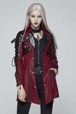 Enchanting Viper Coat - Y2K Summer Grunge, 90s Retro, Gothic Y2K, Pastel Goth, Y2K