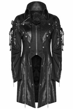 Enchanting Viper Coat - Y2K Summer Grunge, 90s Retro, Gothic Y2K, Pastel Goth, Y2K