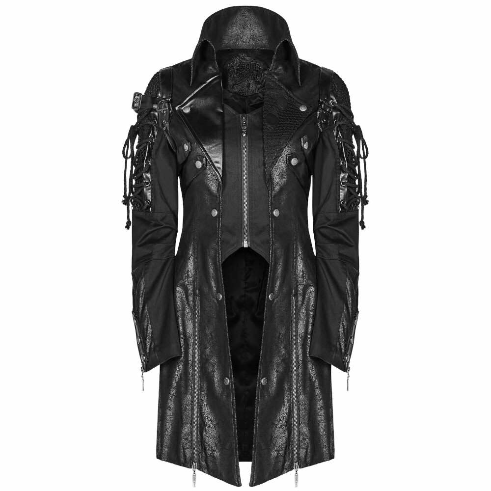 Enchanting Viper Coat - Y2K Summer Grunge, 90s Retro, Gothic Y2K, Pastel Goth, Y2K