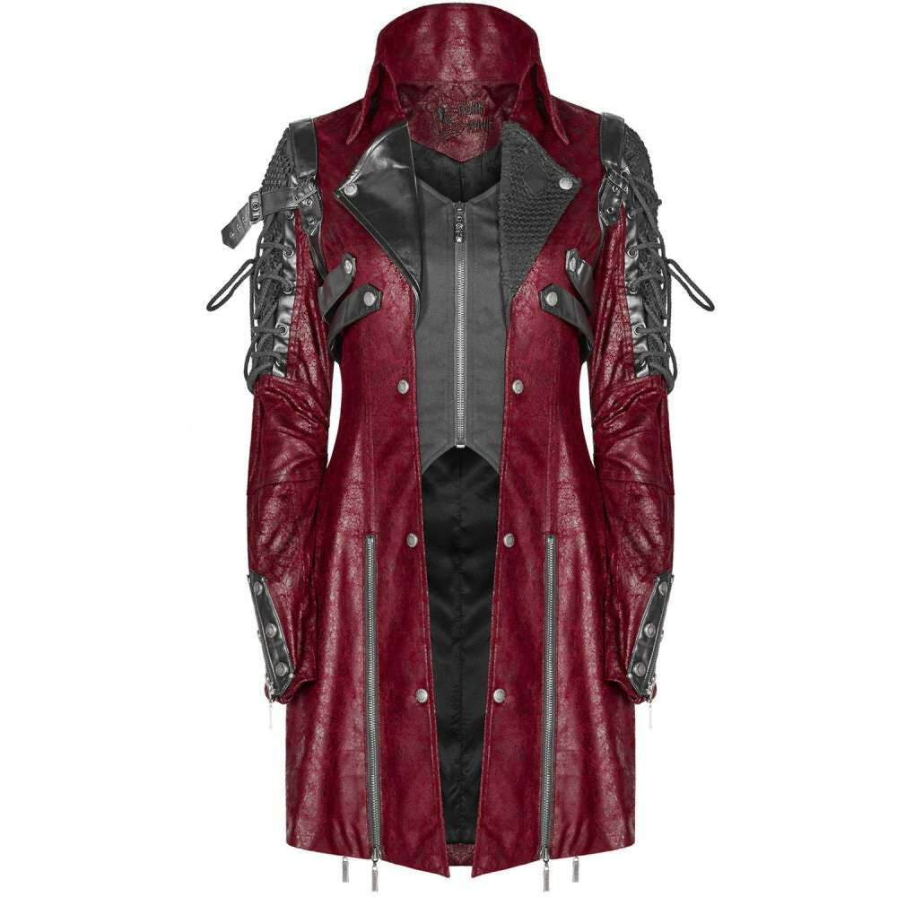 Enchanting Viper Coat - Y2K Summer Grunge, 90s Retro, Gothic Y2K, Pastel Goth, Y2K