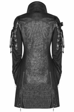 Enchanting Viper Coat - Y2K Summer Grunge, 90s Retro, Gothic Y2K, Pastel Goth, Y2K